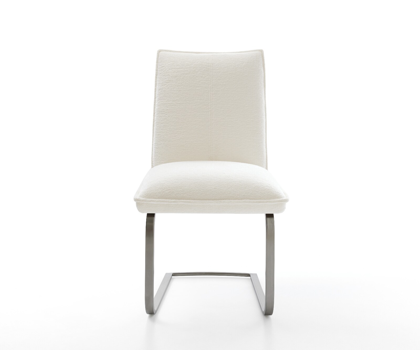 Freischwinger Lelio-Flex Bouclé Soft Beige Freischwinger flach Graphit Taschenfederkern 1