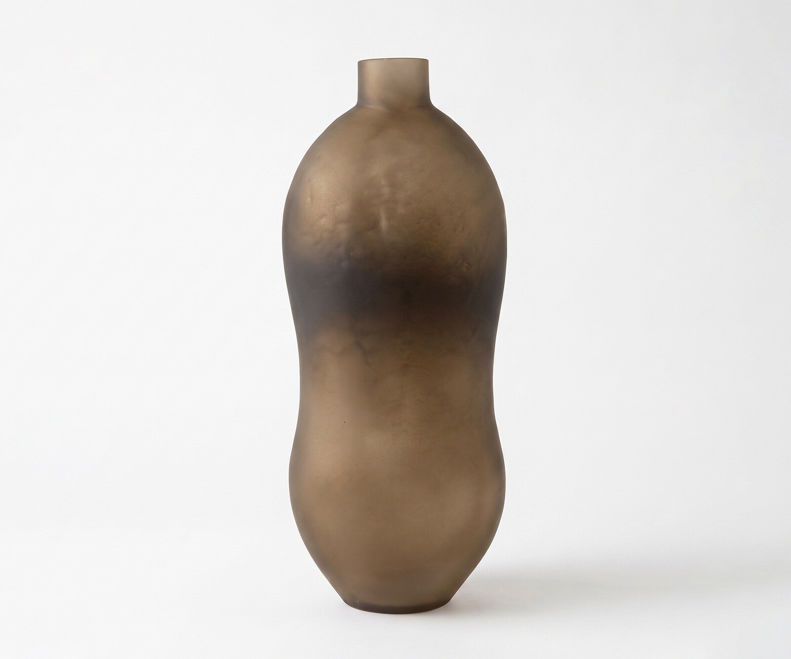Vase Mireva l18 x P11 x H41 cm Verre Aurum Soufflé à la bouche