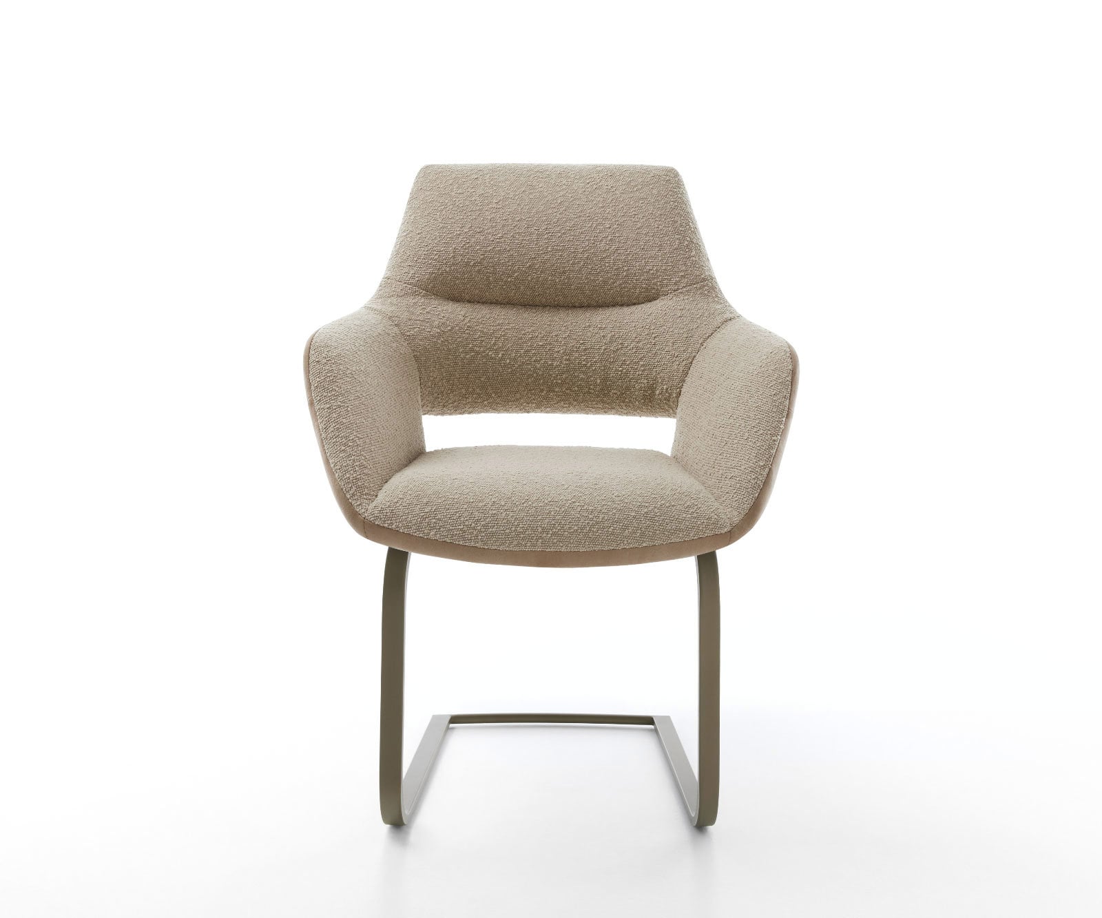 Freischwinger Yago-Flex mit Armlehnen Materialmix Schlamm Freischwinger flach Effektfinish Titan Taschenfederkern 1 Freischwinger Yago-Flex mit Armlehnen Materialmix Schlamm Freischwinger flach Effektfinish Titan Taschenfederkern 1