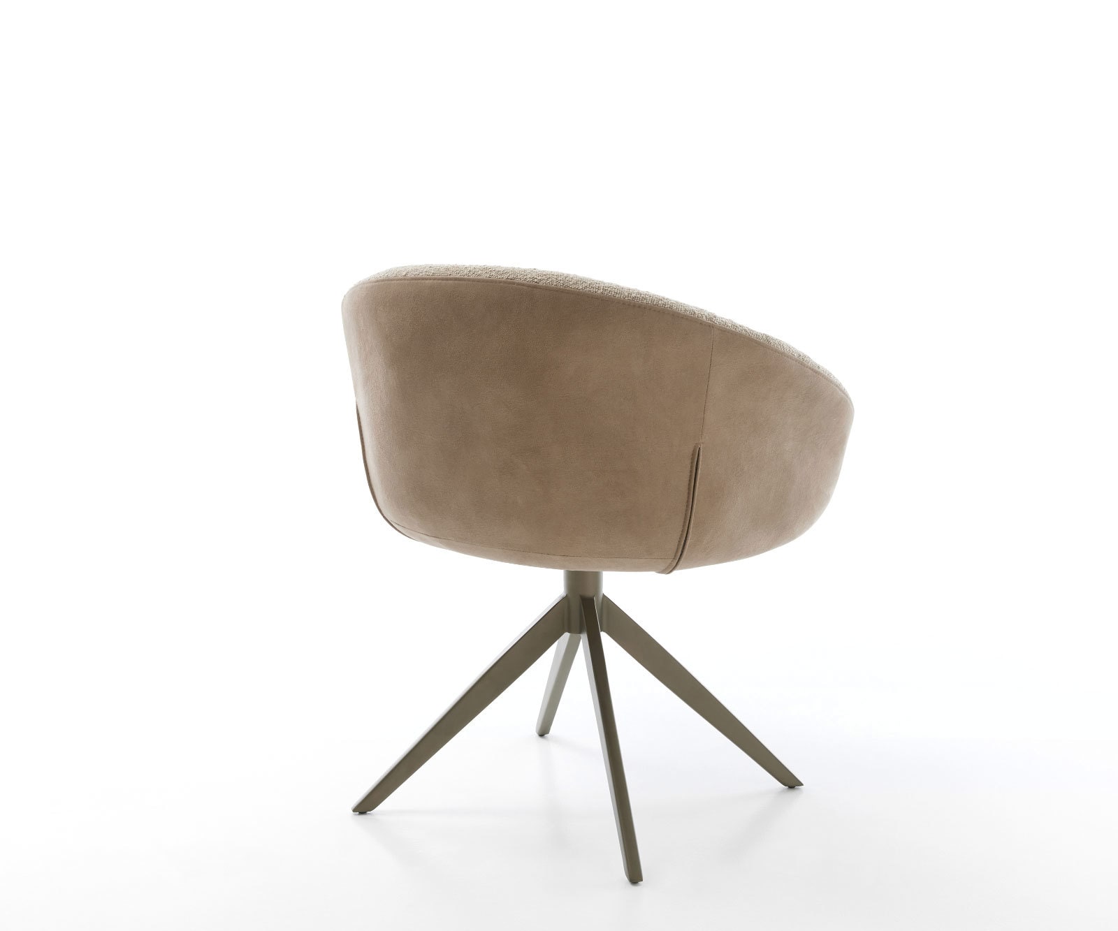 Drehstuhl Vinka-Flex mit Armlehnen Materialmix Schlamm Kreuzgestell breit Effektfinish Titan 360° drehbar Wippfunktion Taschenfederkern 4 Drehstuhl Vinka-Flex mit Armlehnen Materialmix Schlamm Kreuzgestell breit Effektfinish Titan 360° drehbar Wippfunktion Taschenfederkern 4