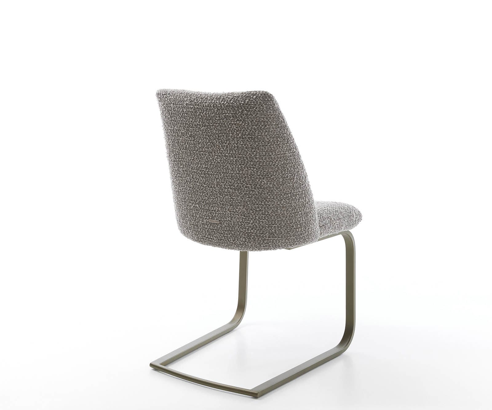 Freischwinger Elso-Flex Bouclé Silbergrau Freischwinger flach Effektfinish Titan Taschenfederkern 4 Freischwinger Elso-Flex Bouclé Silbergrau Freischwinger flach Effektfinish Titan Taschenfederkern 4