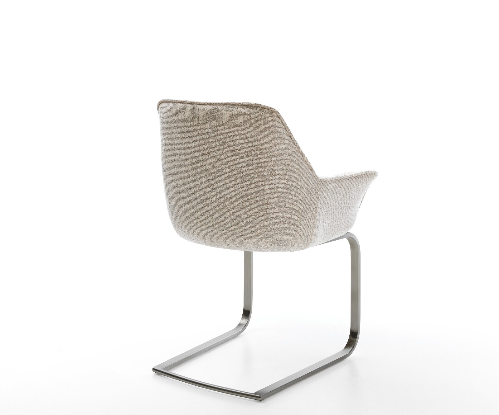 Freischwinger Kaira-Flex Webstoff Soft Beige Freischwinger flach Graphit 5