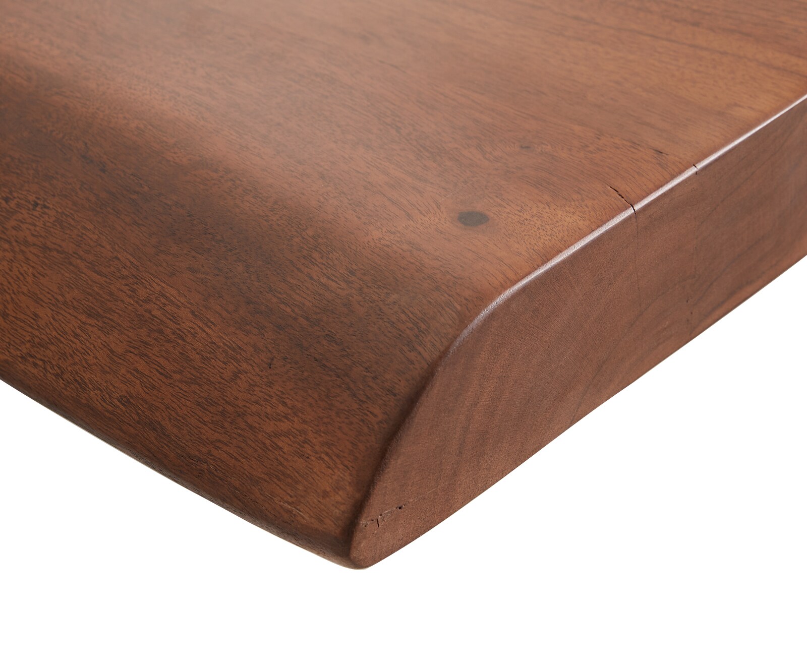 Esstischplatte Edge 260x100cm XL Akazie Braun Live-Edge 3