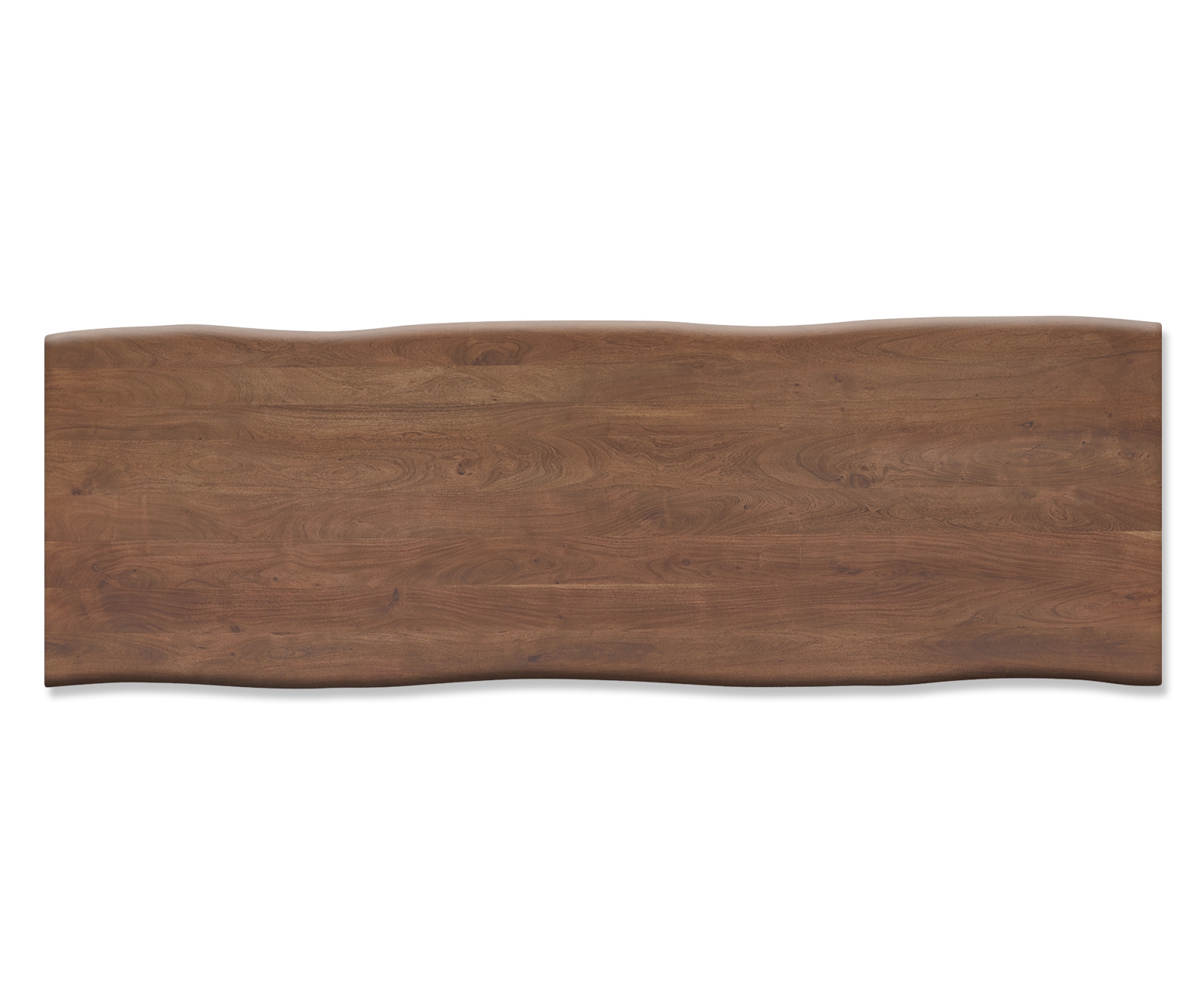 Esstisch Edge 300x100 XL Akazie Braun Edelstahl Schmal Live-Edge 3 Esstisch Edge 300x100 XL Akazie Braun Edelstahl Schmal Live-Edge 3