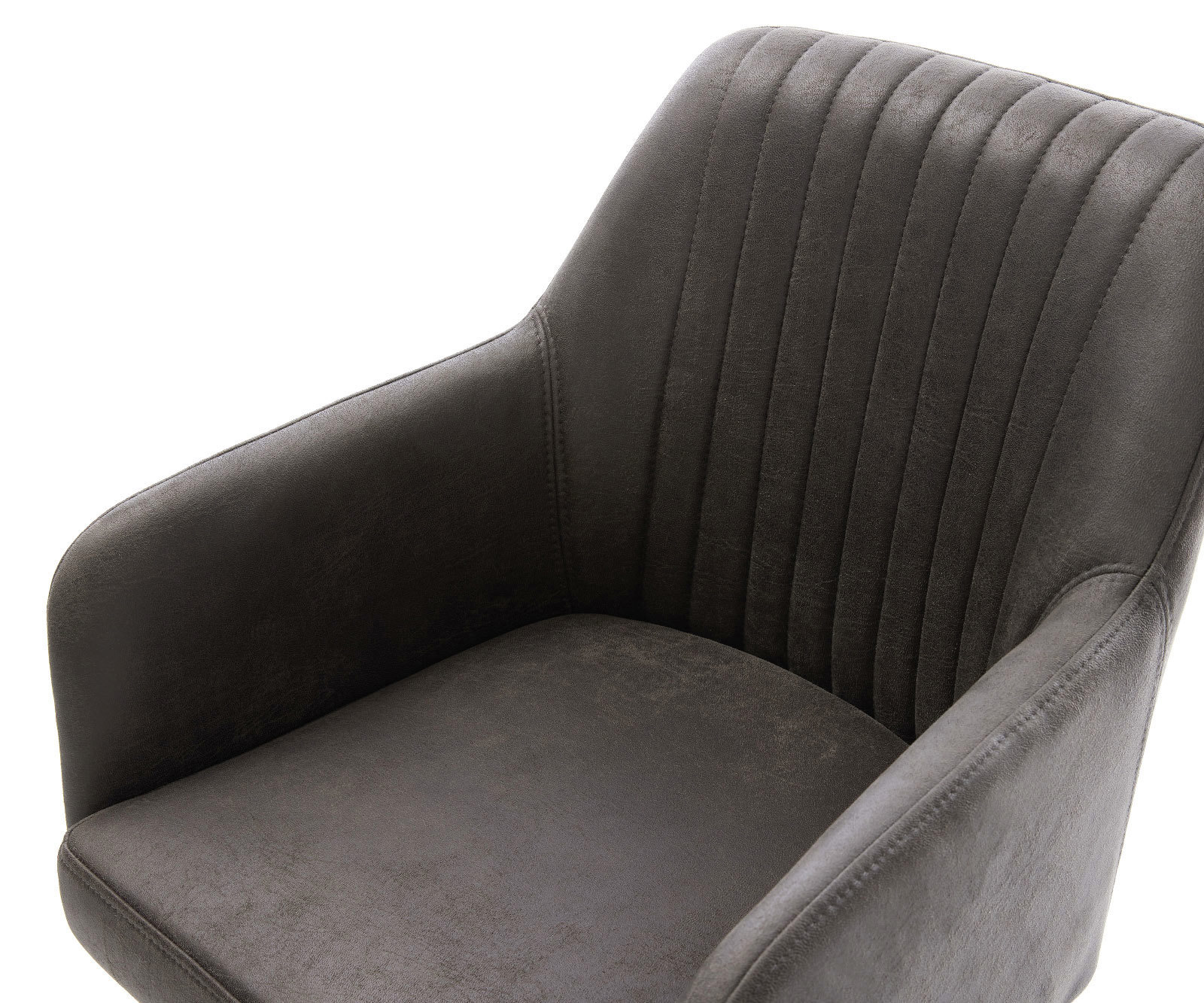 Freischwinger Greg-Flex Mikrofaser Anthrazit Vintage Freischwinger flach Schwarz Taschenfederkern 3 Freischwinger Greg-Flex Mikrofaser Anthrazit Vintage Freischwinger flach Schwarz Taschenfederkern 3