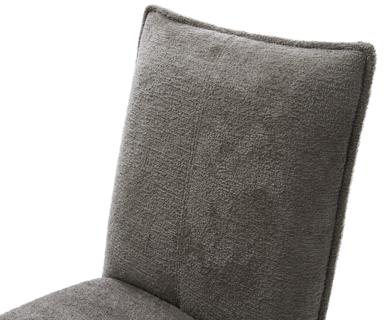 Drehstuhl Lelio-Flex Bouclé Soft Schlamm Fußkreuz Schwarz 360° drehbar Wippfunktion Taschenfederkern 3