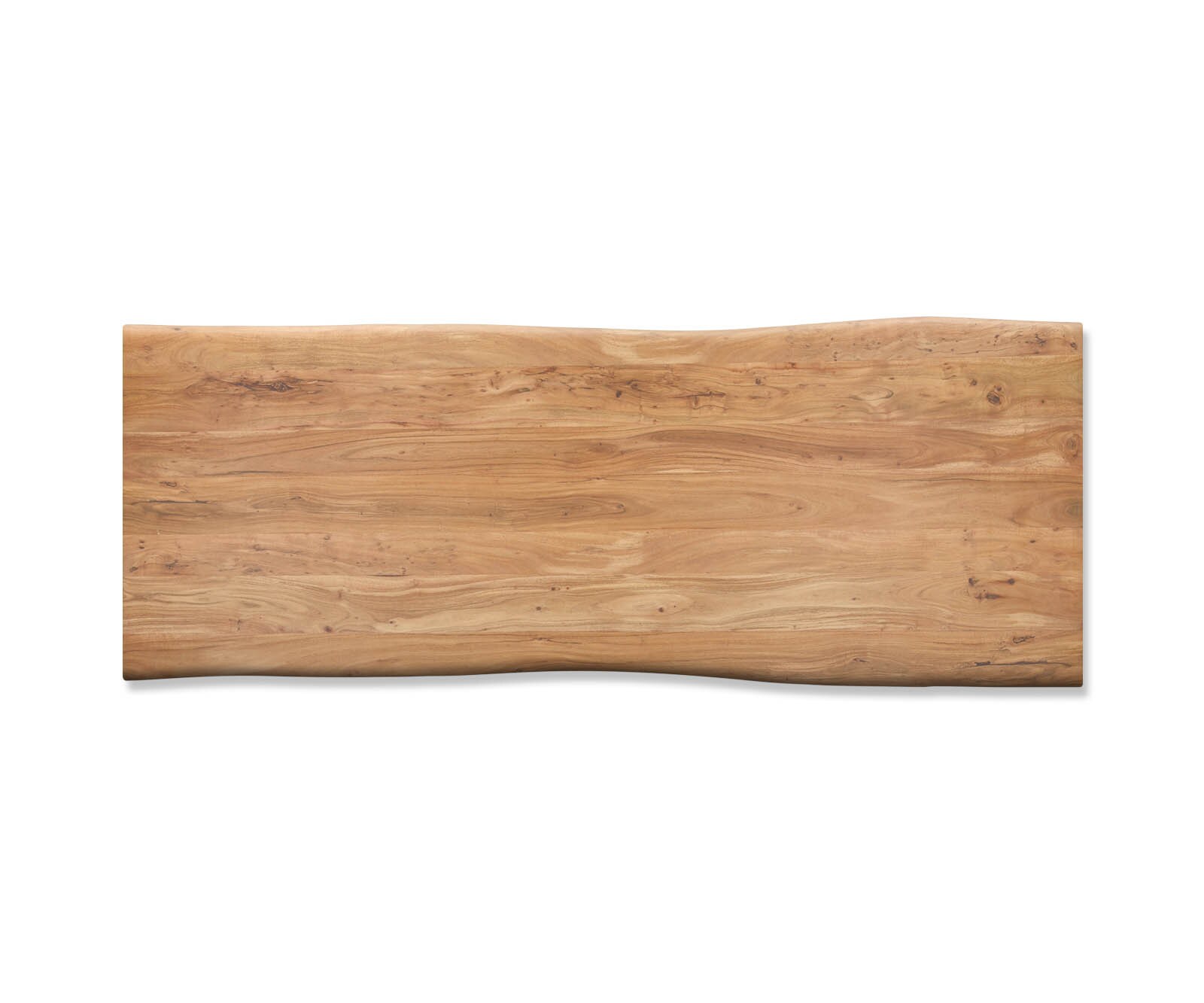 Esstisch Edge 260x100 Akazie Natur Metall Schräg Live-Edge 2