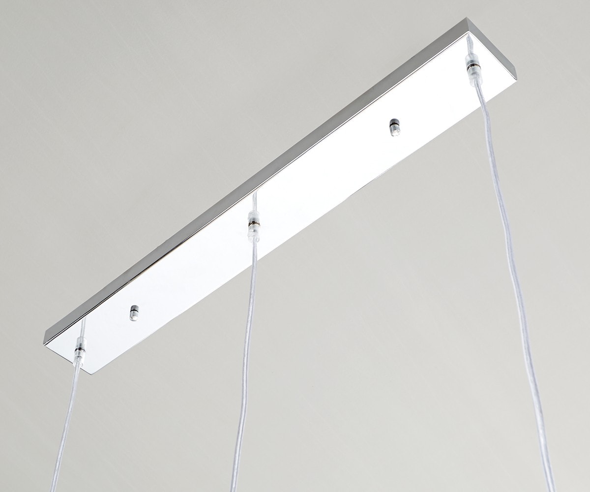 Deckenleuchte Pentola 75 cm Chrom Silberfarben Metall 1 Deckenleuchte Pentola 75 cm Chrom Silberfarben Metall 1