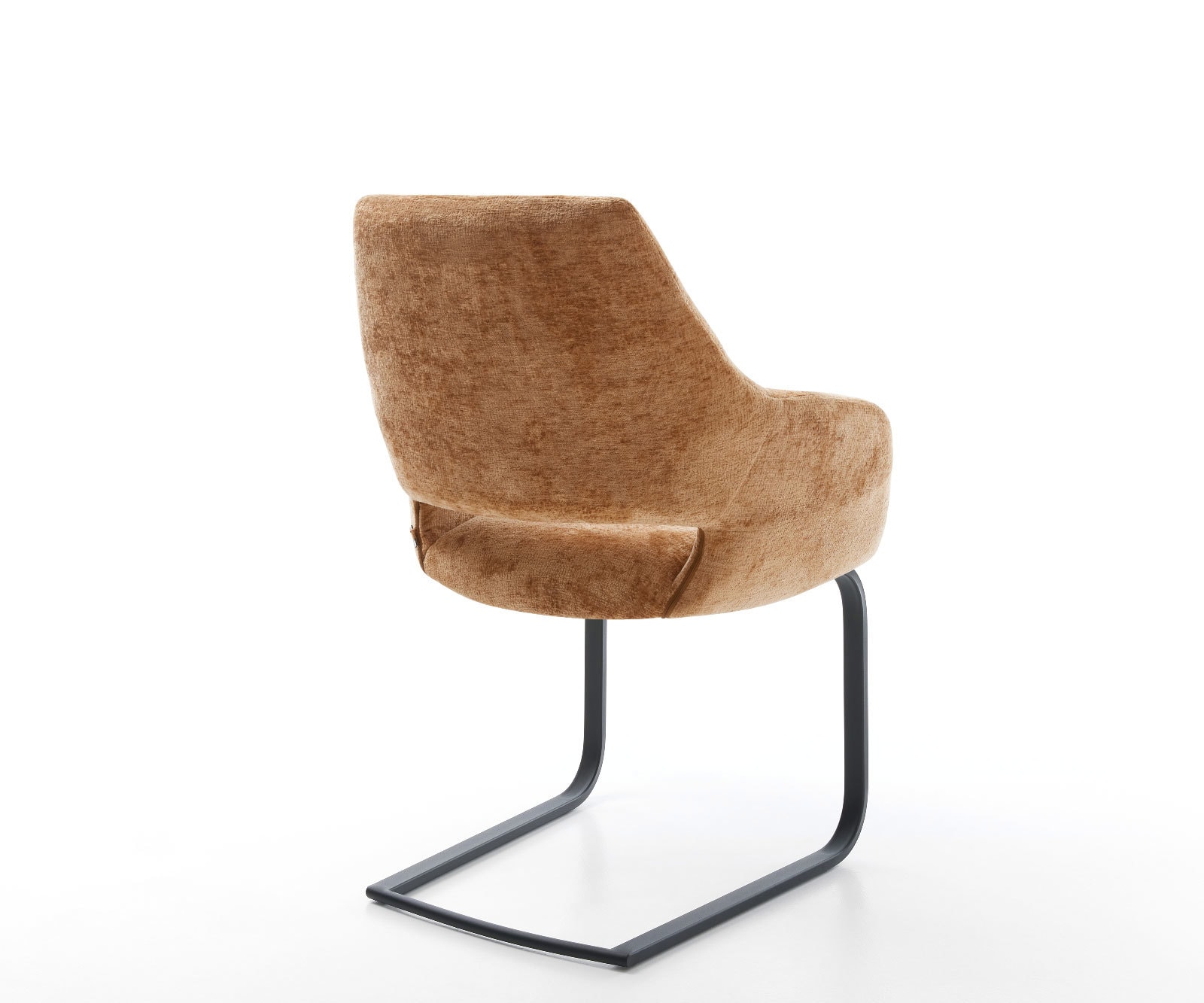 Freischwinger Yago-Flex mit Armlehnen Chenille Rost Freischwinger flach Schwarz Taschenfederkern 4 Freischwinger Yago-Flex mit Armlehnen Chenille Rost Freischwinger flach Schwarz Taschenfederkern 4