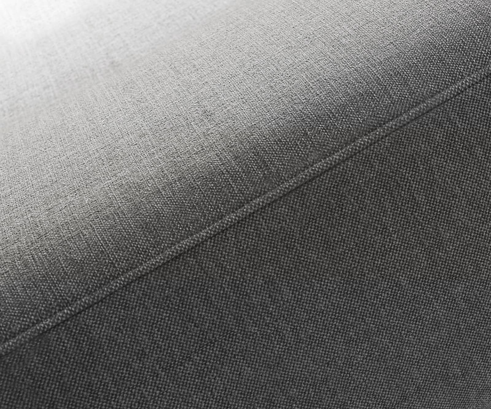 Ecksofa Floyd 300x230 Silbergrau Ottomane rechts Kopfteilverstellung by W. Schillig 2