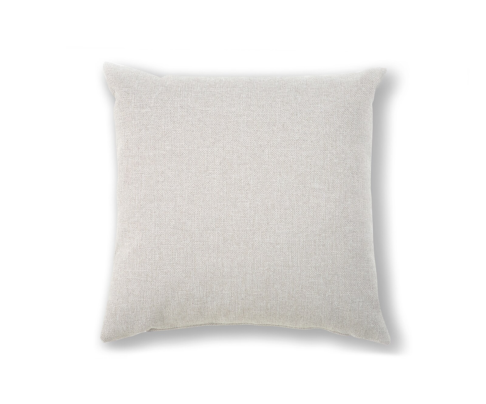 Kissen Dalma 50x50 cm Flachgewebe Hellgrau 1