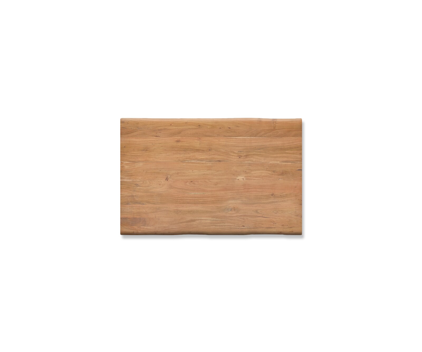 Esstischplatte Edge 140x90cm XL Akazie Natur Live-Edge 1