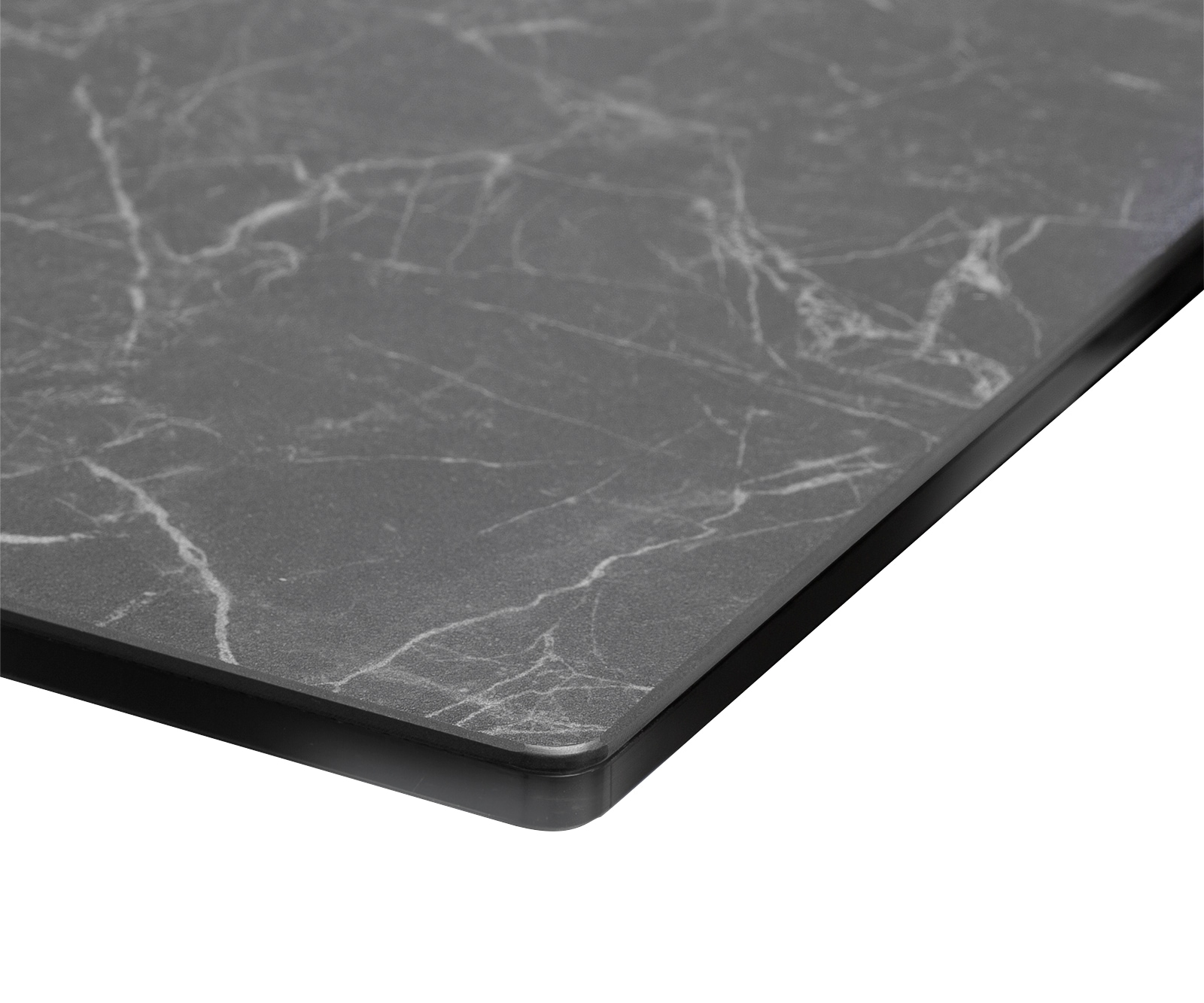 Esstisch Edge 180-220x90 Keramik Laminam®Nero Greco Anthrazit W-Gestell Schwarz ausziehbar 4 Esstisch Edge 180-220x90 Keramik Laminam®Nero Greco Anthrazit W-Gestell Schwarz ausziehbar 4