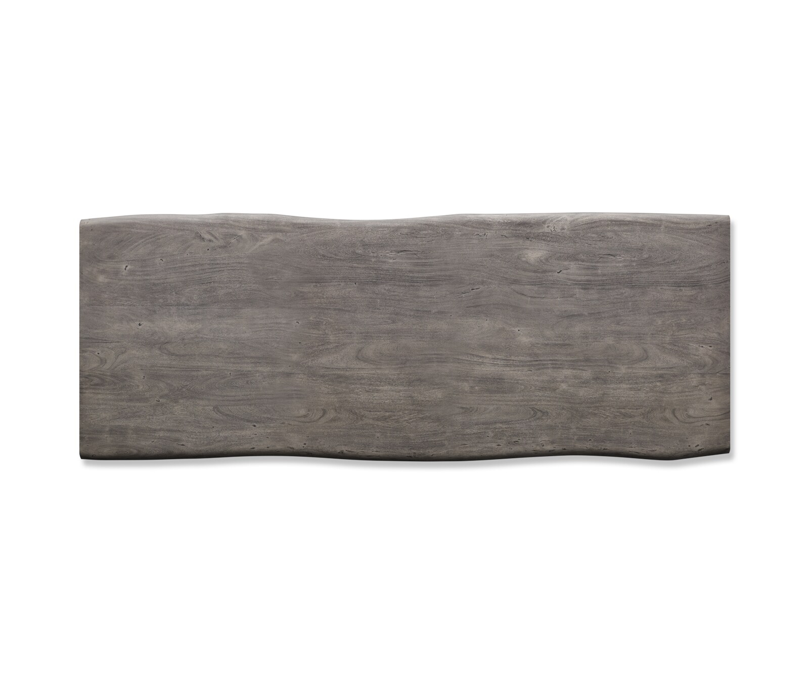 Esstisch Edge 260x100 XL Akazie Platin Edelstahl Breit Live-Edge 3