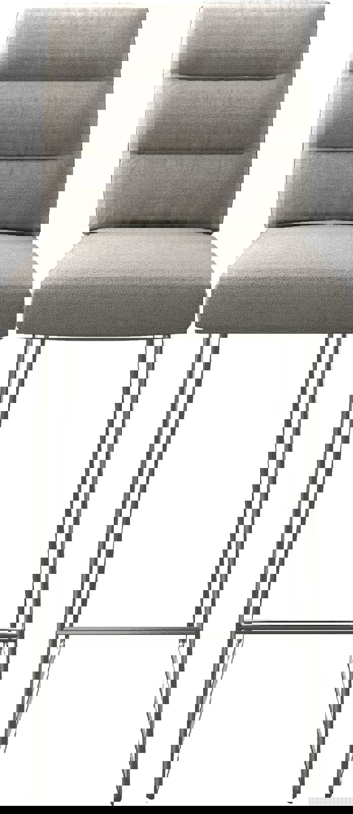 Barstuhl Pela-Flex Stripes Hellgrau Kufengestell Edelstahl 3 Barstuhl Pela-Flex Stripes Hellgrau Kufengestell Edelstahl 3