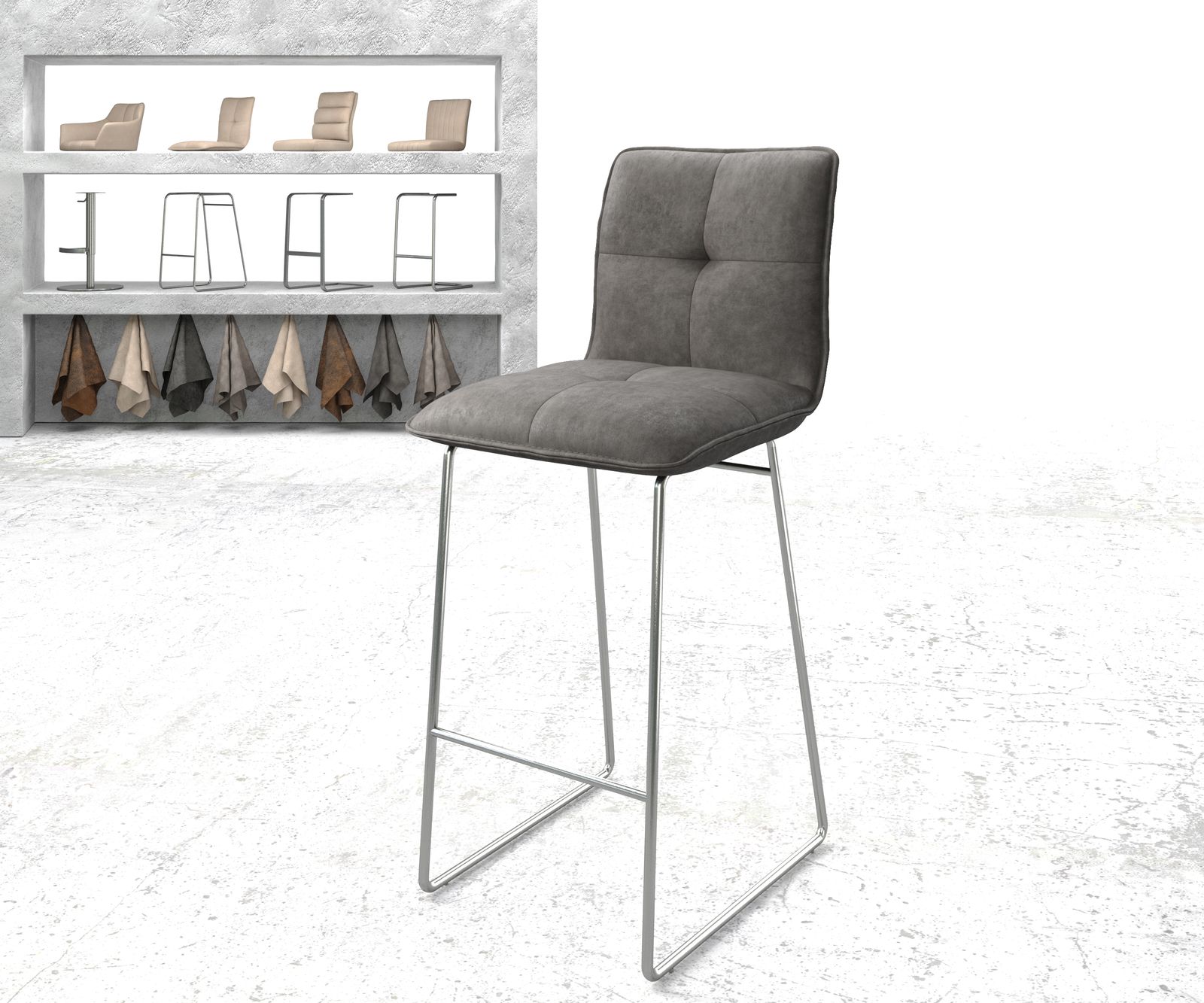 Barstuhl Maddy-Flex Polsterstuhl 1 Barstuhl Maddy-Flex Polsterstuhl 1