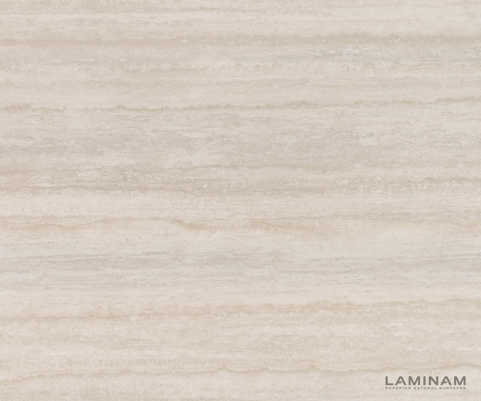 Lowboard Cuor 220 cm Keramik Laminam® Travertino Bianco Creme-Weiß 1 Klappe 2 Schubfächer Fuß Schwebeoptik Acrylglas 2