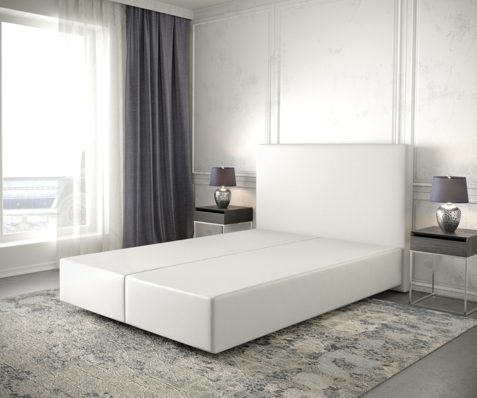 Boxspringgestell Dream-Well ohne Matratze und Topper Bettgestell 1