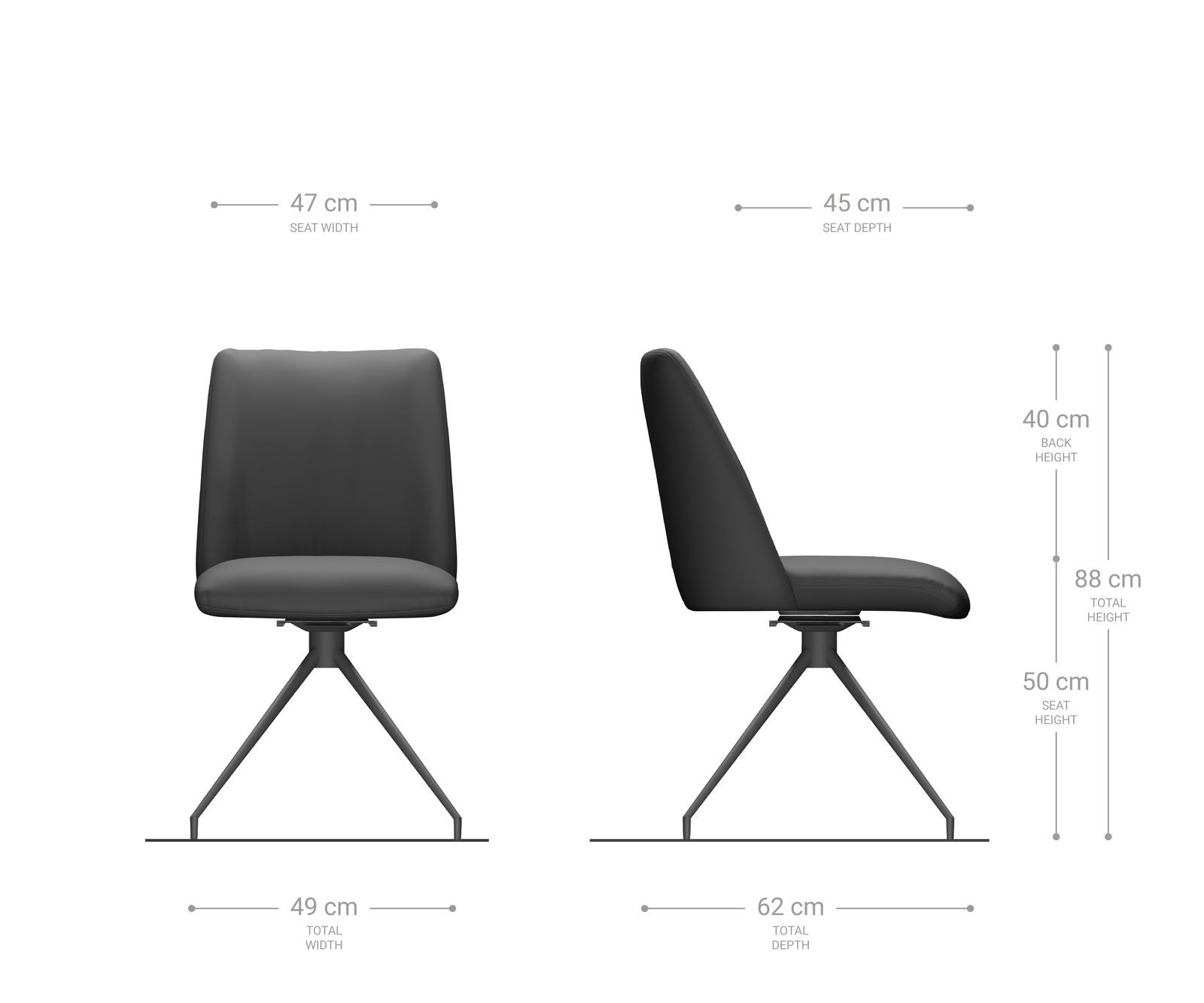 Drehstuhl Elso-Flex Bouclé Weiß Kreuzgestell konisch Schwarz 180° drehbar Taschenfederkern 6 Drehstuhl Elso-Flex Bouclé Weiß Kreuzgestell konisch Schwarz 180° drehbar Taschenfederkern 6
