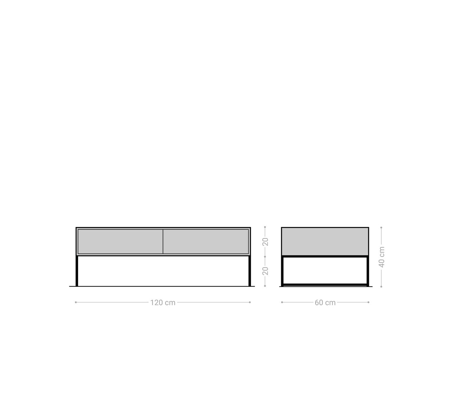 Couchtisch Vaag 120 cm Sheesham Natur Mango Schwarz 4 Schubladen 1 Couchtisch Vaag 120 cm Sheesham Natur Mango Schwarz 4 Schubladen 1